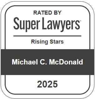 Super Lawyers Rising Stars 2025 Michael C. McDonald
