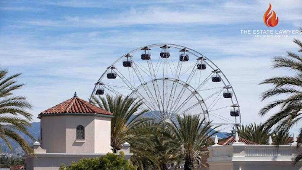 Irvine ferris wheel, where financial elder abuse cases are common