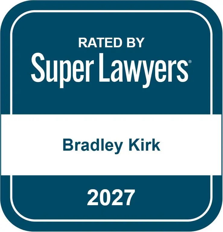 Super Lawyers 2027 badge for Bradley Kirk