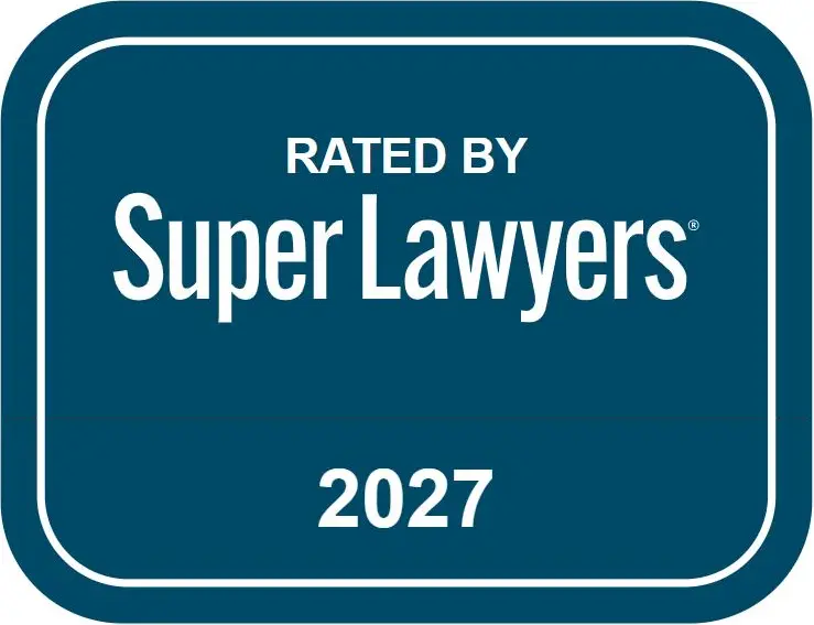 Super Lawyers 2027 rated badge