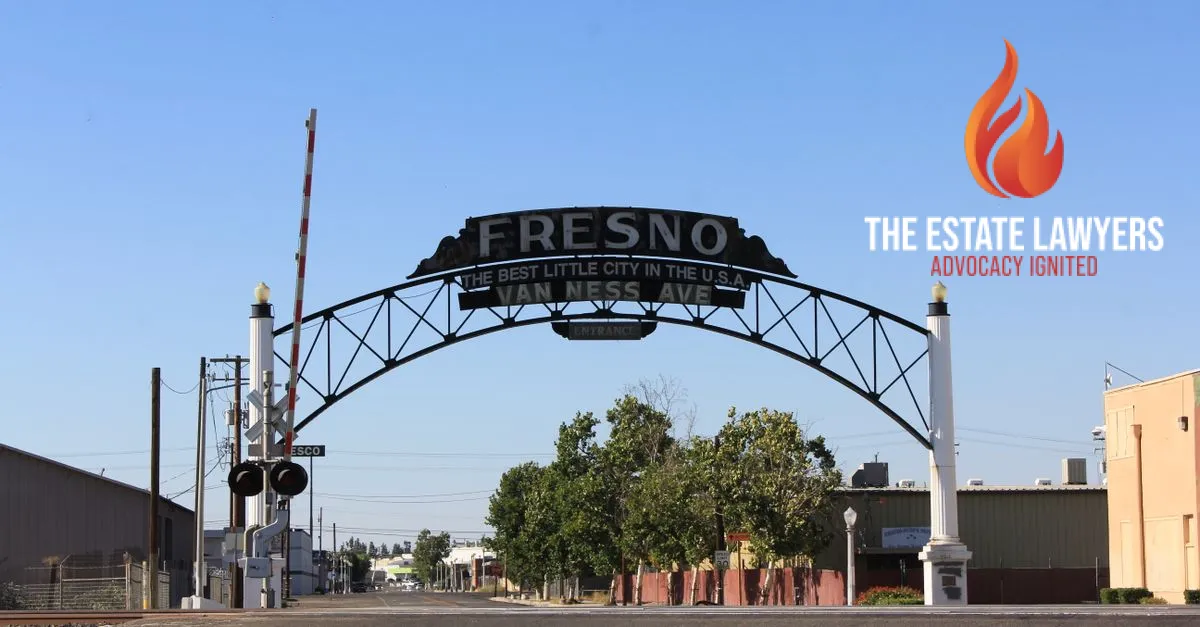 A view of Fresno is shown, where residents seeking breach of fiduciary duty attorney services can find local guidance.